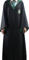 Harry Potter - Slytherin Wizard Robe - Officiële Slytherin kleuren met capuchon - Zwart (M)
