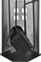 Haushalt 5-delige Haardgereedschapsset - 23x15x52 cm - Zilverkleurig