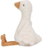 Little Dutch - Newborn Naturals - Knuffel Goose 25 cm - Wit