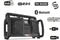 PerfectPro Rockbull - Bouwradio - DAB+ FM - 50 Watt - Zwart