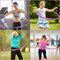 Hoelahoep hoepel, hoelahoep voor gewichtsverlies, hoela fitness hoepel voor volwassenen en kinderen, 8 secties verwijderbare hoepel voor training/kantoor/thuis
