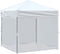 vidaXL - Partytent - inklapbaar - met - zijwanden - 2x2 - m - wit