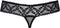 Obsessive 837-THC-1 Thong - Erotisch Onderbroek - Maat S/M - Zwart