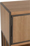 J-Line kast Verschillende Compartimenten - hout/metaal - naturel