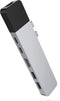 Hyper HyperDrive NET 6-in-2 Hub - USB-C Dockingstation - 1x HDMI 1x Ethernet 2x USB 3.2 - Zilver