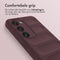 imoshion Hoesje - Geschikt voor Samsung Galaxy S23 Plus - EasyGrip Backcover - Aubergine