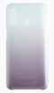 Samsung Galaxy A40 - Gradation Cover - Krasbestendig Schokbestendig - Zwart