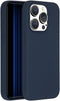 Accezz Liquid Silicone Backcover - MagSafe - Krasbestendig Schokbestendig - Donkerblauw (iPhone 15 Pro)