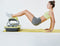 Wonder Core, Rock n Fit – Fitness trilplaat – Vibratietrainer - fitnessapparaat – 3-in-1 trilplaat met zitje – Full body hometrainer - Trainingsstoel - Fitness stoel - Buiktrainer - weerstandstrainer
