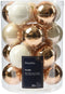 Kerstbal glas d6 cm prl 20st
