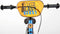 NERF Kinderfiets - 16 inch - Handrem en terugtraprem - Satin Blue