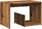 vidaXL - Bijzettafel - 59x36x38 - cm - bewerkt - hout - oud - houtkleurig