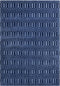 ADATEPE - Laagpolig vloerkleed - Blauw - 160 x 230 cm - Viscose