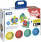 Milan 913304HF materiaal voor pottenbakken en boetseren Klei Blauw, Groen, Rood, Geel 1 stuk(s)