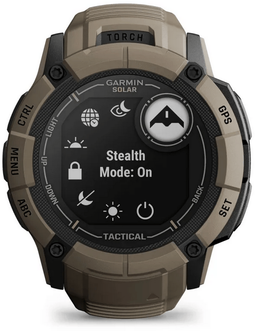 Garmin Instinct 2X Solar - Smartwatch - Opladen met zonne-energie - Tactical Edition Brons