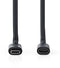 Nedis CCGL64010BK10 - USB-C verlengkabel - 100 cm - Zwart