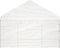 vidaXL - Prieel - met - dak - 11,15x4,08x3,22 - m - polyetheen - wit
