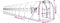 vidaXL - Tuinkas - met - stalen - frame - 40 - m² - 20x2x2 - m - wit