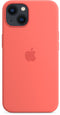 Apple iPhone 13 - Silicone Case MagSafe - Schokabsorberend - Roze
