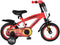 Disney Cars Kinderfiets - 12 inch - Handrem en terugtraprem - Rood