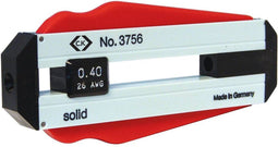 C.K T3756 25 Draadstripper Geschikt voor: PVC-draden, PTFE-draden 0.25 mm (max)
