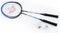 Angel Sports Luxe Bamintonset 4 spelers met 2 shuttles met netpost