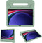 Accezz Kidsproof Backcover - Handvat - Samsung Galaxy Tab S9 / Tab S9 FE - Olijfgroen
