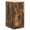 vidaXL - Garagekast - 40x51x85 - cm - massief - grenenhout - gerookt - eiken