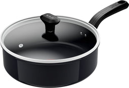 Tefal Cook & Change Keramisch Hapjespan - Ø24 CM - PFAS-vrij - Met deksel - Keramische antiaanbaklaag - Geschikt voor Inductie