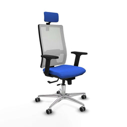 Horna Traslack Piqueras y Crespo 2D086G2 - Bureaustoel - Hoofdsteun verstelbaar - Blauw
