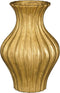 Mica Decorations Vaas Jura - 24x24x35 cm - Keramiek - Goud
