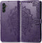 iMoshion Hoesje Geschikt voor Samsung Galaxy A13 (5G) / A04s Hoesje Met Pasjeshouder - iMoshion Mandala Bookcase - Paars