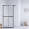 vidaXL - Inloopdouchewand - 118x190 - cm - transparant - gehard - glas