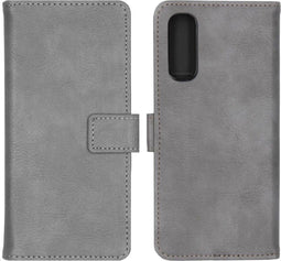 iMoshion Hoesje Geschikt voor Oppo Find X2 Hoesje Met Pasjeshouder - iMoshion Luxe Bookcase - Grijs