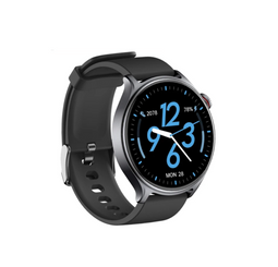 Vlectro Smartwatch R01.0 Ronde Bluetooth Smartwatch - 1,46 inch - HD - Zwart