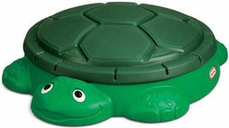 Little Tikes Zandbak Schildpad en tuinset met 3 tuin accessoires (groen)