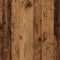 vidaXL - Nachtkastje - 40x35x50 - cm - bewerkt - hout - oud - houtkleurig