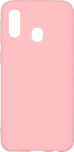 iMoshion Hoesje Geschikt voor Samsung Galaxy A40 Hoesje Siliconen - iMoshion Color Backcover - Roze
