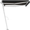 vidaXL - Luifel - automatisch - met - LED - en - windsensor - 400x300 - cm - antraciet