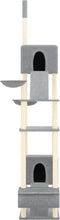 Kattenmeubel Vloer Tot Plafond 277-303 Cm Crèmekleurig