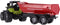 Tractor met Rode Aanhanger + Licht en Geluid