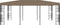 vidaXL - Prieel - 6x3 - m - taupe