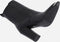 BRONX new-americana - Enkellaars - Gladleer met binnenrits en metalen neus - Zwart