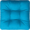 vidaXL - Palletkussen - 58x58x10 - cm - stof - lichtblauw