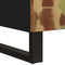 vidaXL - Dressoir - met - 2 - deuren - 90x33x75 - cm - massief - gerecycled - hout