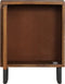 vidaXL - Nachtkastje - 40x30x50 - cm - massief - mangohout