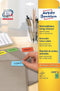 Avery Mini Etiketten - Printlabel - Afneembaar - Groen 45,7 x 21,2 mm