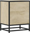 vidaXL - Nachtkastjes - 2 - st - 40x31x50 - cm - bewerkt - hout - sonoma - eikenkleurig