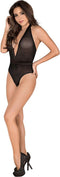 LINGERIE OUTLET Diep Decolleté met Klikkruis - M black S/M