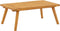 vidaXL - Tuintafel - 90x55x35 - cm - massief - acaciahout